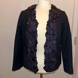 JCrew black blazer size 2 like new!